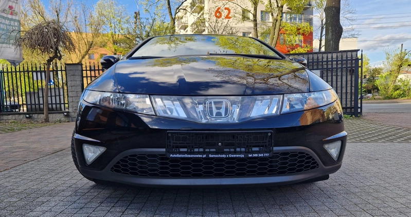 Honda Civic cena 24900 przebieg: 172312, rok produkcji 2008 z Sosnowiec małe 631